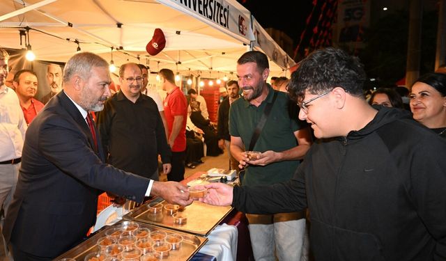 Rektör Adıgüzel 15 Temmuz  Programına Katıldı
