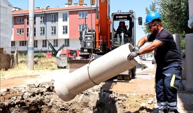 Emek’te İki Noktada Kanalizasyon Çalışması Tamamlandı
