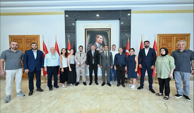 Eskişehir Lokantacılar Odasından Vali Yılmaz'a Ziyaret