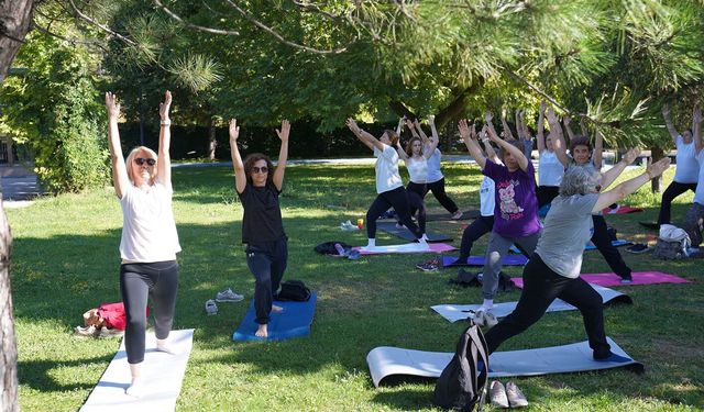 Tepebaşı’nda Sabah Sporlarına Yoğun İlgi