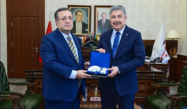 Yargıtay Cumhuriyet Başsavcı Vekilinden Vali Yılmaz'a Ziyaret