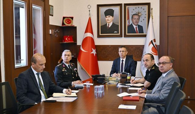 Yurt Güvenliği Toplantısı Yapıldı