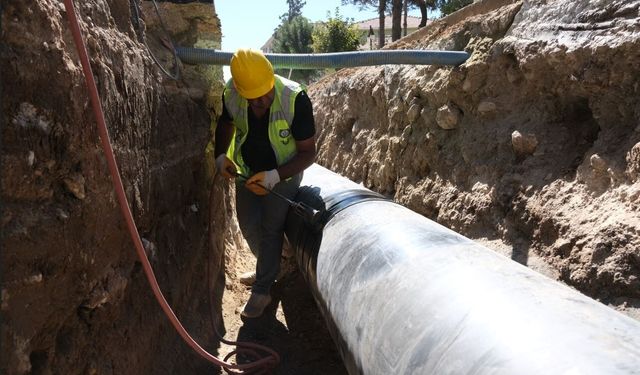 Şemsettin Günaltay’da Yeni Su Hattı Devrede