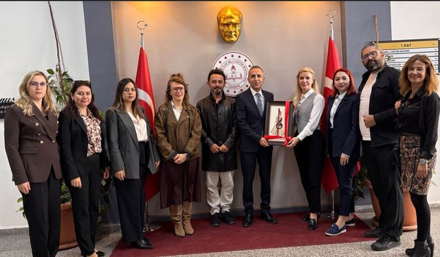 AR-GE Biriminden Barış Hancı'ya 'Hayırlı Olsun' Ziyareti
