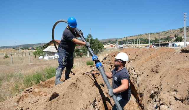 Beyazaltın’da Su İletim Kapasitesi Güçlendirildi
