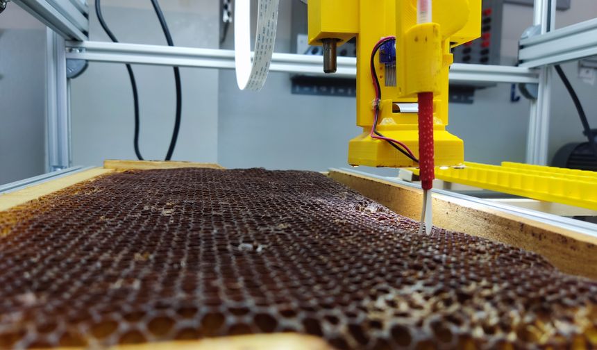 Bu cihaz arı sütü üretiminde verimi 10 katına çıkartıyor