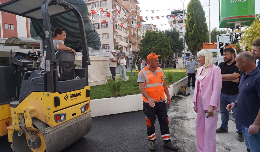 Atatürk heykeli ve refüj düzenlemesiyle Bilecik’in vitrini güzelleşti