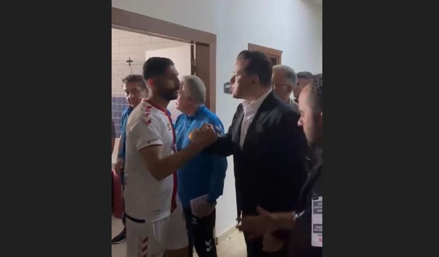 Futbolcuları Hatipoğlu Teselli Etti