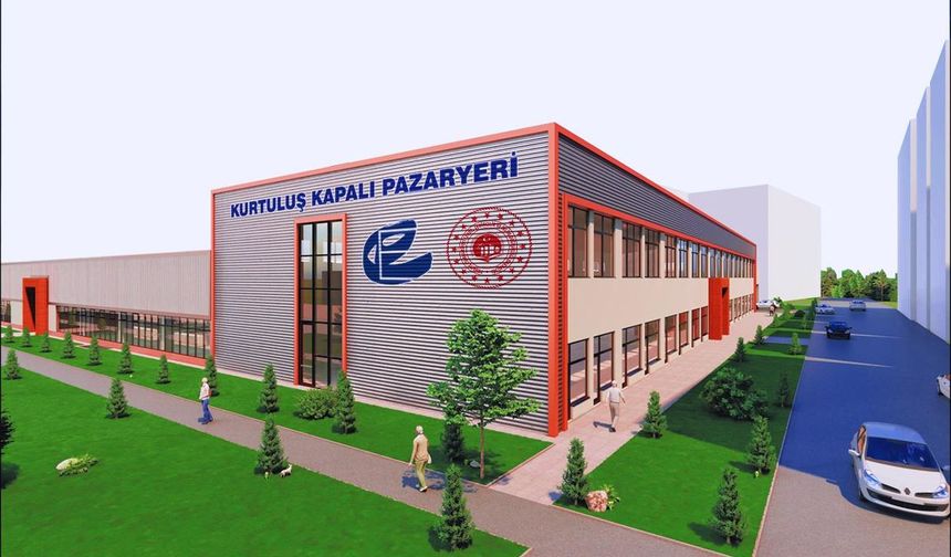Kurtuluş Mahallesi’ne Modern Kapalı Pazar Yeri