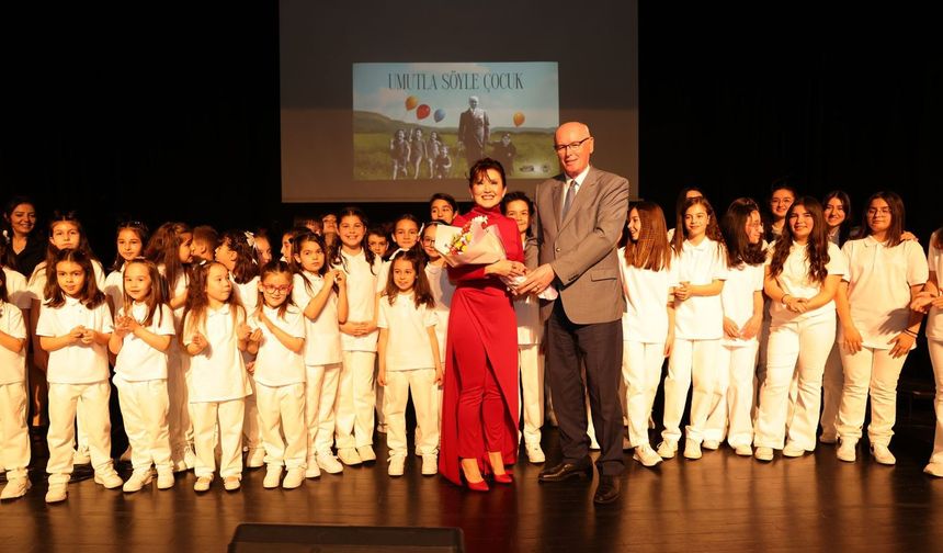 Odunpazarı Çocuk Korosu’ndan Umutla Dolu Bir Akşam