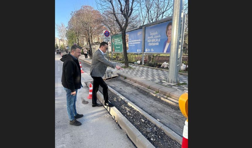 Milletvekili Hatipoğlu'ndan bisiklet yolu çalışmalarını eleştiri