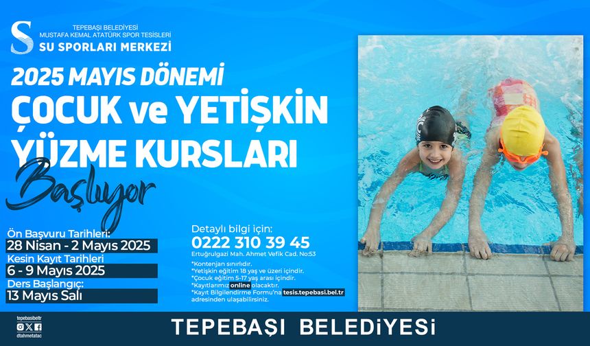 Mayıs Dönemi Kursları İçin Kayıtlar Başladı