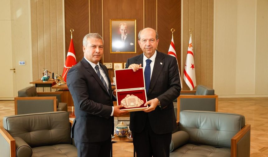 Rektör Adıgüzel'den KKTC'ye uluslararasılaşma odaklı ziyaret