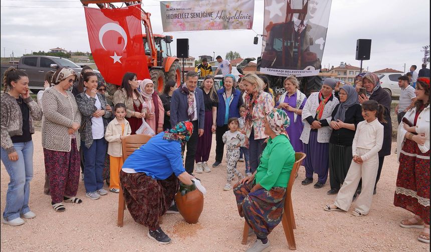 Hıdrellez Coşkusu Alınca’da Yaşandı