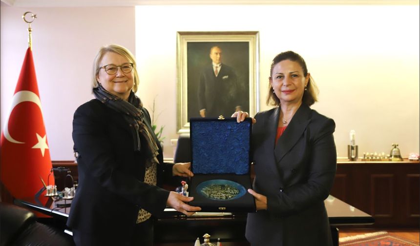 Finlandiya Büyükelçisinden Başkan Ünlüce’ye Ziyaret