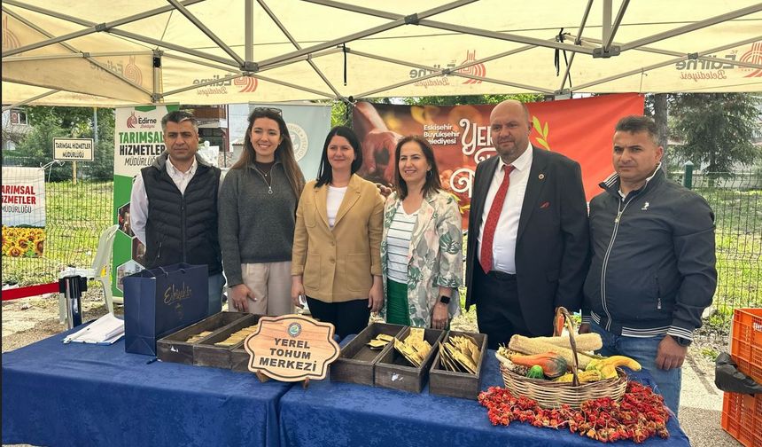 Büyükşehir’in Tohumları Edirne'de İlgi Gördü