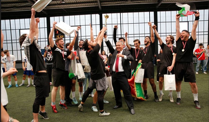 Uluslararası Öğrenciler Futbol Turnuvasında şampiyon belli oldu