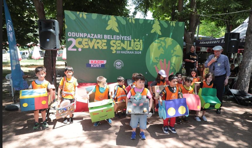 Odunpazarı Belediyesi’nden Çevreye Ve Geleceğe Duyarlı Şenlik