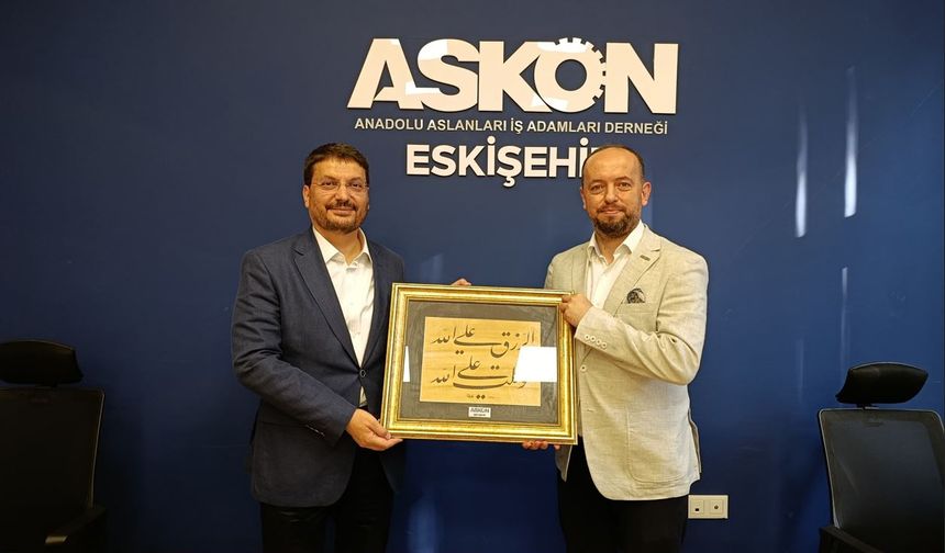 Kazan Başkonsolosu Uğur Yılmaz’dan ASKON Eskişehir’e Ziyaret