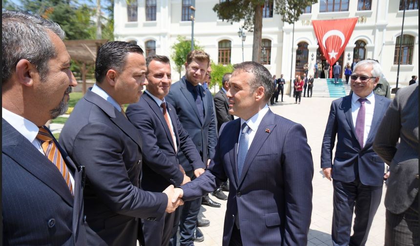 Bilecik Valiliğine atanan Faik Oktay Sözer göreve başladı