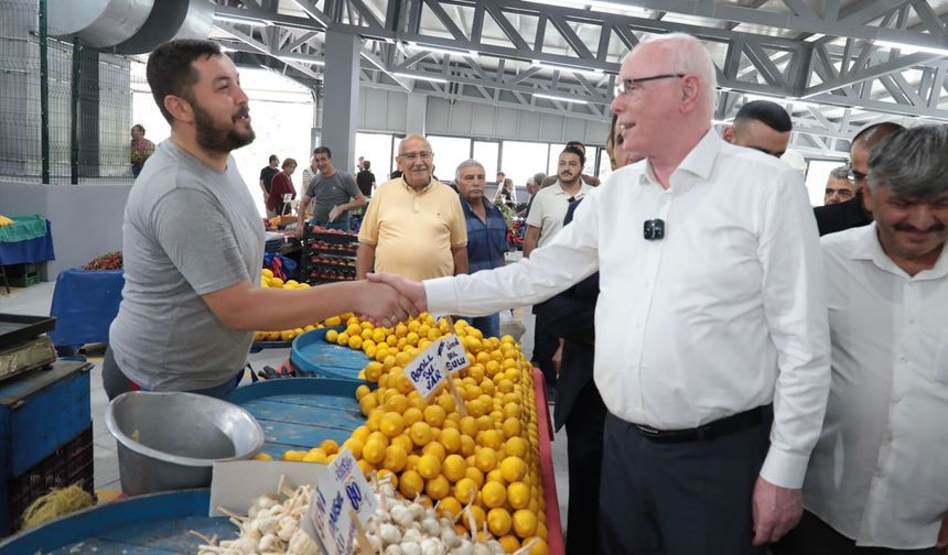 Yenikent Kapalı Pazarı Açıldı