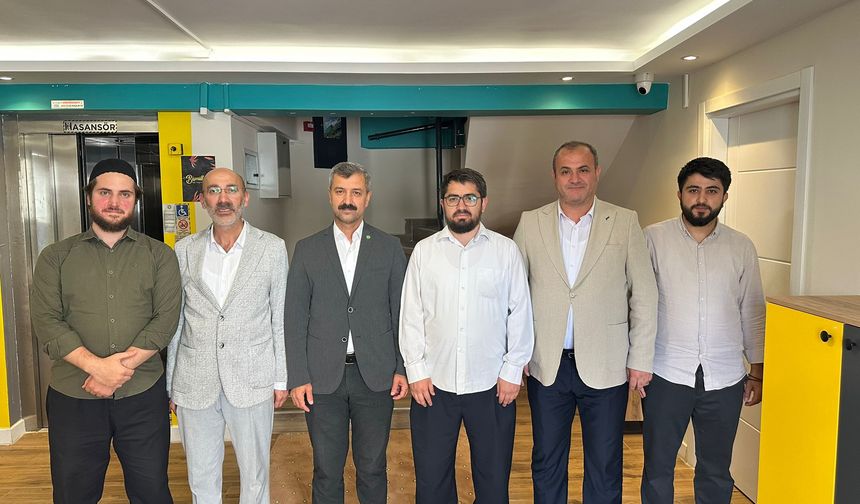 HÜDA PAR Heyeti Eskişehir'de Temasları Bulundu