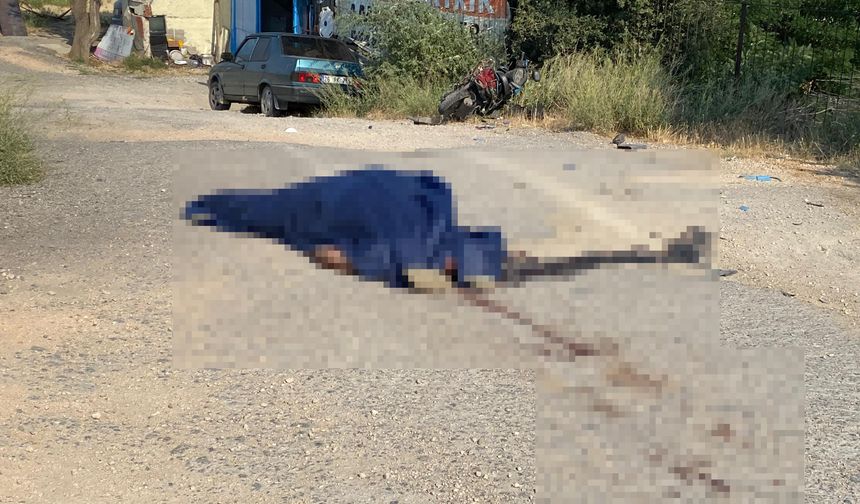 Motosiklet Sürücüsünün Feci Ölümü