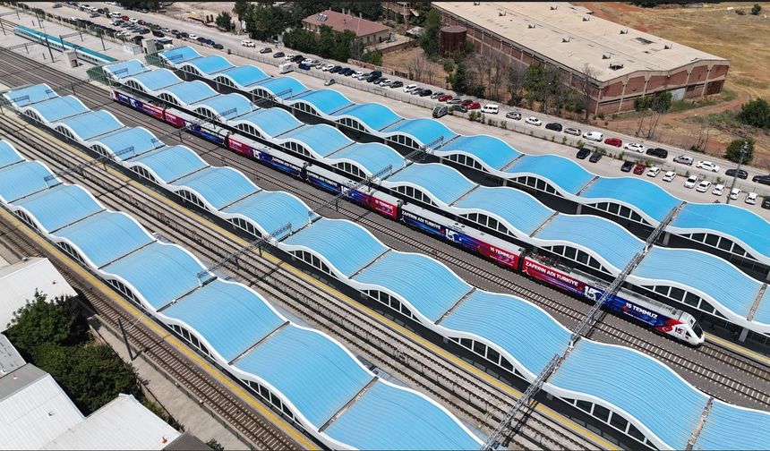 15 Temmuz Demokrasi ve Milli Birlik Treni Eskişehir'de