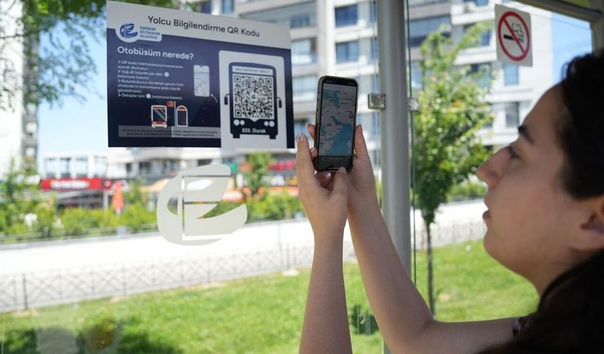 Eskişehir'de Akıllı Duraklar Hizmette