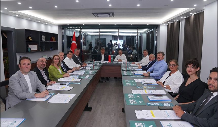 Türkiye Sağlık Kentler Birliği Encümen Toplantısı Tepebaşı’nda Gerçekleşti