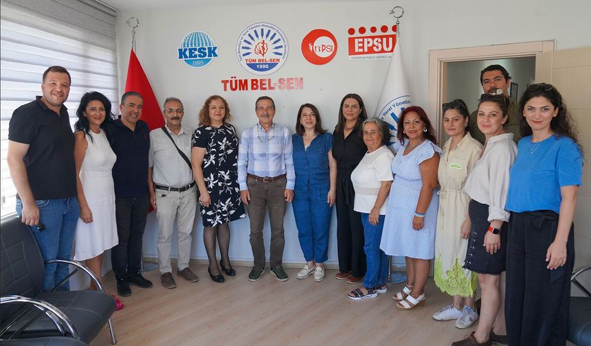 Başkan Ataç’tan Tüm Bel-Sen’e Ziyaret