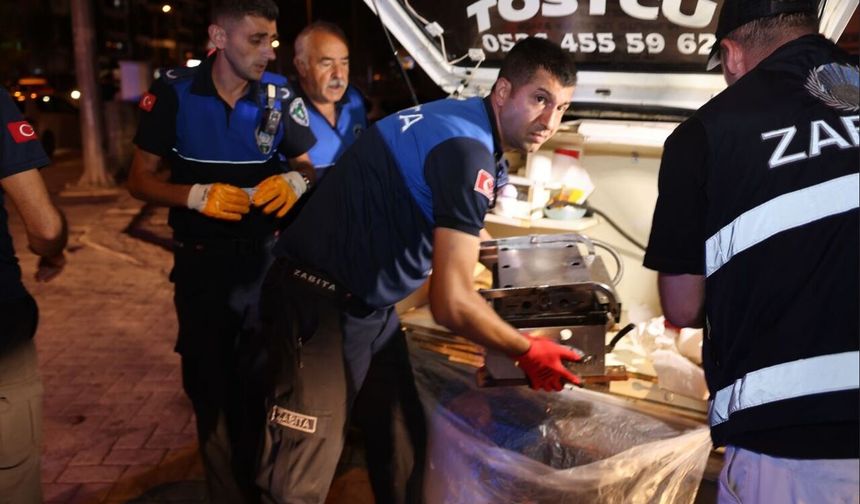 Odunpazarı’nda seyyar satıcılara ortak operasyon