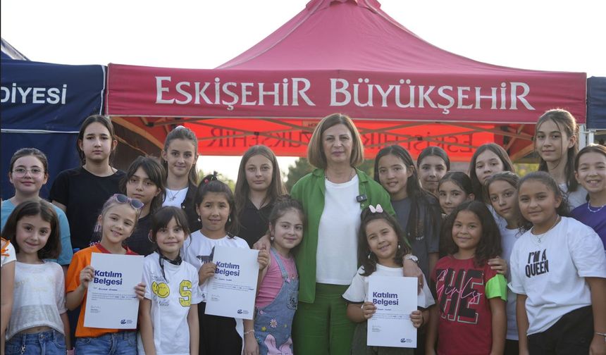 Eskişehirli Çocuklar Yaz Tatilini Sporla Değerlendirdi
