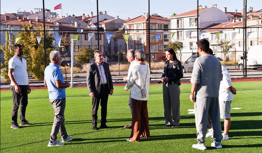 Behiç Erkin Spor Kompleksinde Bakım Zamanı