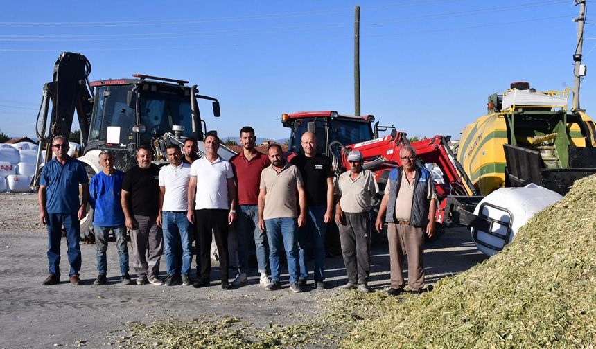 Beylikova’da Mısır Silajı ve Pancar Küspesi Paketleme Sezonu
