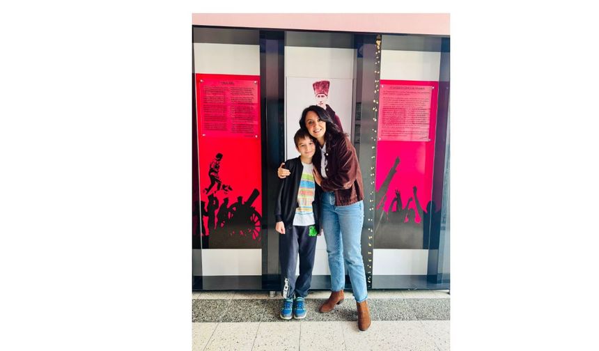 ÜYÇEP Mezunu Öğrencinin Çizimi Nutuk Kitabında Yer Aldı