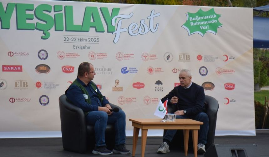 Yeşil Sahne’de Rıza Çalımbay ile söyleşi