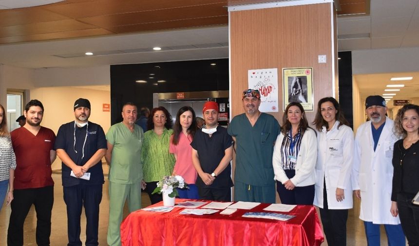 ESOGÜ Hastanesi’nde Organ Bağışı Standı kuruldu
