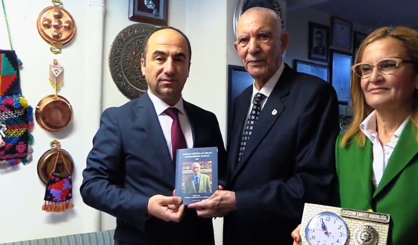 Emniyet Müdürü Yılmaz 92 yaşındaki emekli öğretmeni ziyaret etti