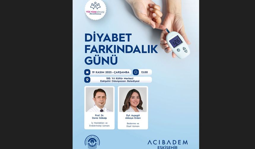 Odunpazarı’nda Diyabet Farkındalığı İçin Bilgilendirici Söyleşi