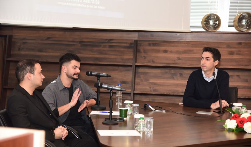 Anadolu Üniversitesi mezunu spor muhabirleri öğrencilerle buluştu