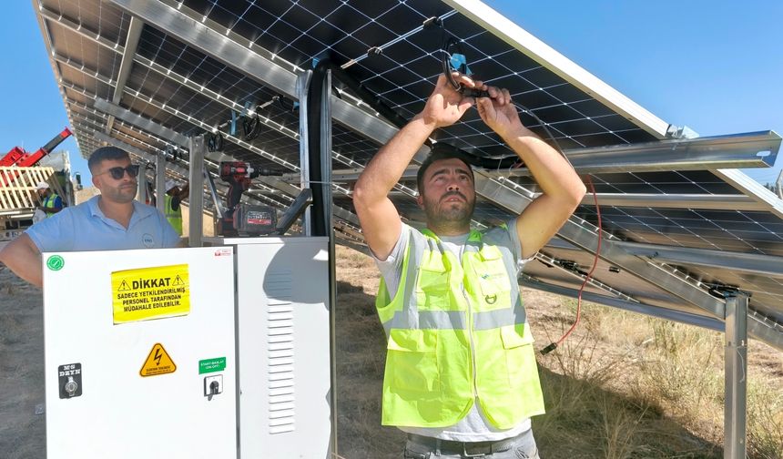 Karakaya Mahallesi’nde GES Destekli Su Temini