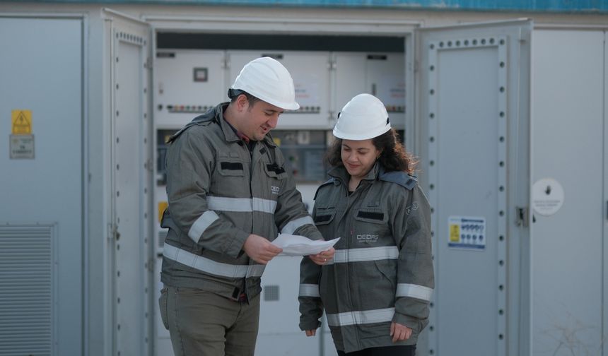 OEDAŞ ekipleri yılbaşında görev başında