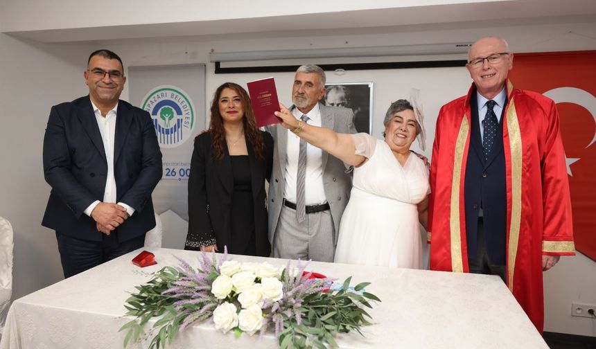 Odunpazarı Yaşlı Bakım Merkezi’nde Nikah Heyecanı