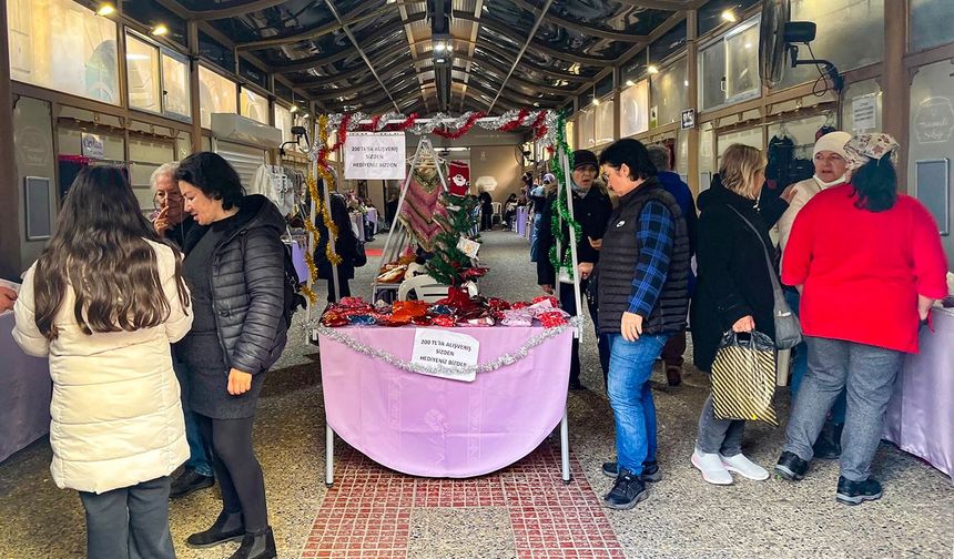 Hanımeli Sokak’ta Kadın Emeği Yılbaşında da Değer Buluyor
