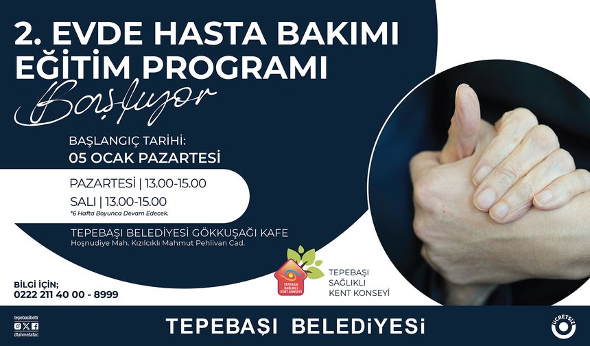 Evde Hasta Bakımı Eğitim Programının İkincisi Başlıyor
