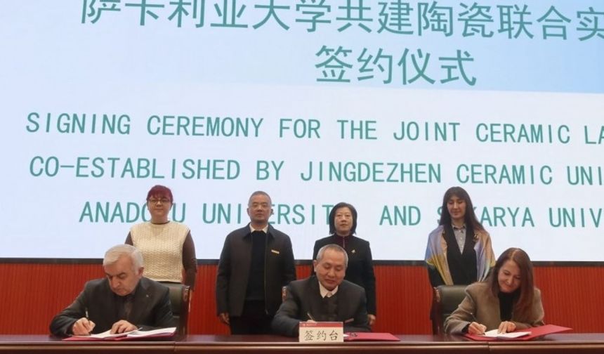 Türkiye ve Çin ortaklığında “Uluslararası Seramik Laboratuvarı”