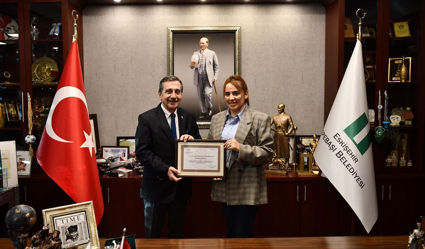 Tepebaşı Belediyesi’ne “Sağlığı Geliştiren Belediye” Unvanı