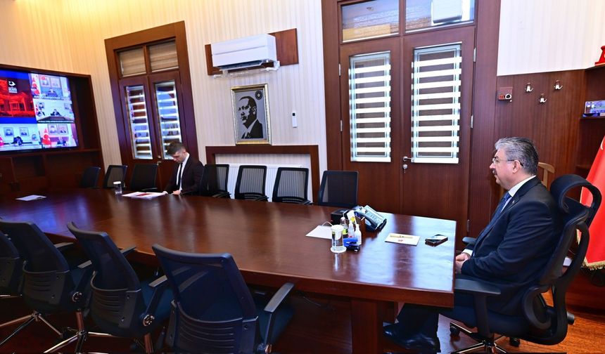 Vali Erdinç Yılmaz, Düzensiz Göç Koordinasyon Toplantısına Katıldı