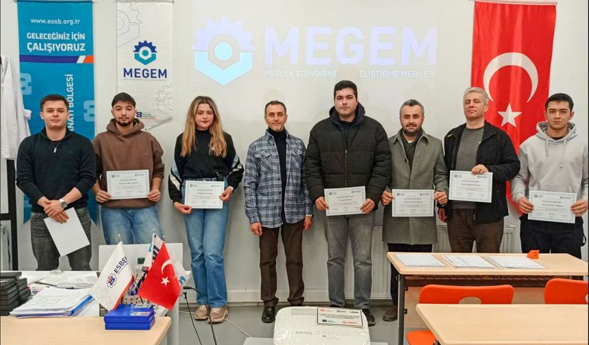 45 Kursiyer Sanayiye Kazandırıldı